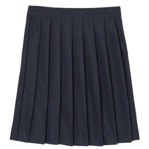 French Toast Girls Navy Pleated Uniform Skirt size 16 NWT